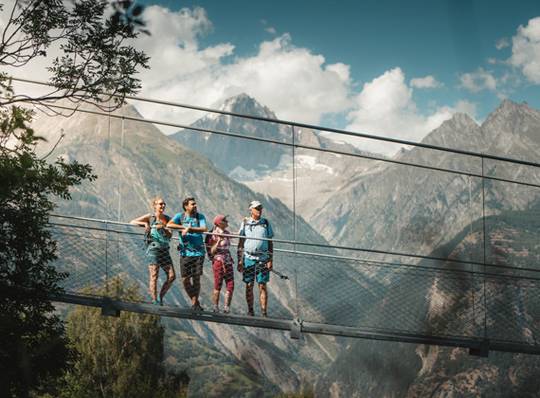 Hängebrücke Milibach